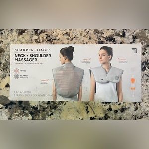 Sharper Image heated massage neck and back wrap